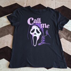 Kids Black and Purple Graphic Tee